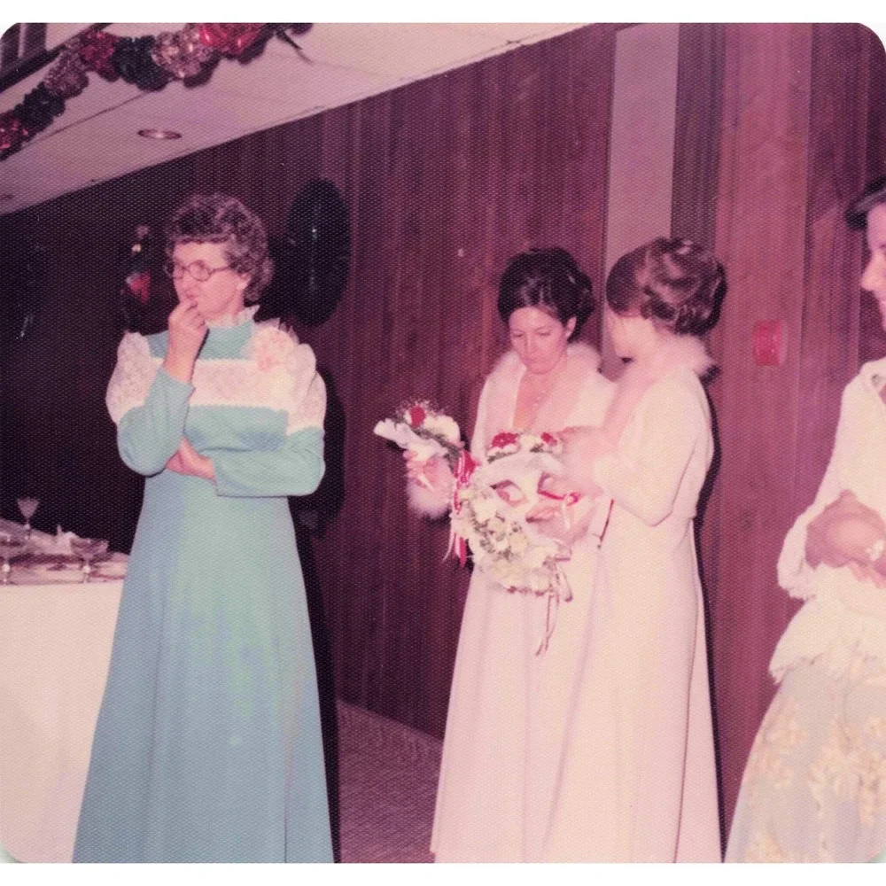 Vintage 1970s Wedding Reception Lot of 6 Photos Military Base Officers Club - Picture 3 of 6